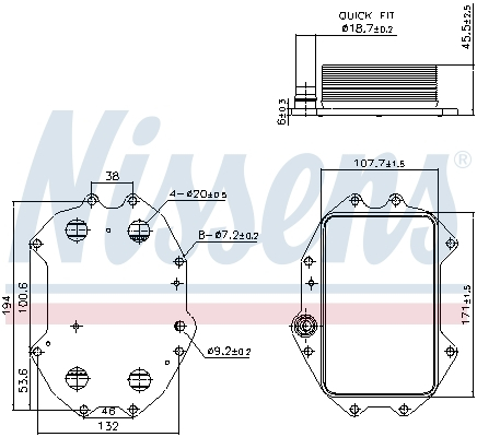 Radiator ulei potrivit AUDI A4 B9, A5, A6 ALLROAD C8, A6 C8, A7, A8 D5, Q5, Q7, Q8; BENTLEY BENTAYGA; PORSCHE CAYENNE, MACAN, PANAMERA, PANAMERA SPORT TURISMO; VW TOUAREG 3.0/3.0H 01.15- [2]