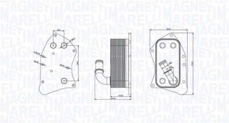 Radiator ulei - Radiator ulei potrivit CHEVROLET TRAX; OPEL ASTRA H, ASTRA H CLASSIC, ASTRA H GTC, ASTRA H/KOMBI, ASTRA J, ASTRA J GTC, CORSA D, MERIVA A, MERIVA B, MOKKA / MOKKA X, ZAFIRA B 1.7D dupa 2003