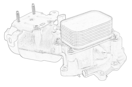 Radiator ulei - Radiator ulei potrivit CITROEN BERLINGO, BERLINGO MULTISPACE, BERLINGO/MINIVAN, C3 AIRCROSS I, C3 AIRCROSS II, C3 II, C3 II/HATCHBACK, C3 III, C3 PICASSO, C4 CACTUS 1.6D dupa 2008