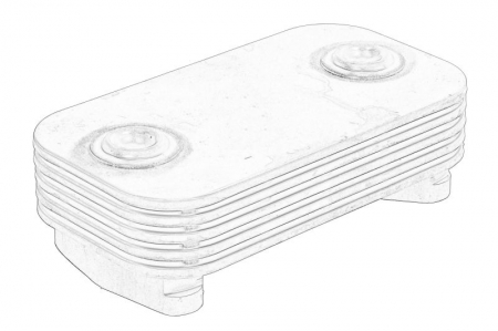 Radiator ulei potrivit IVECO DAILY III, DAILY IV, DAILY V, DAILY VI, MASSIF; CITROEN JUMPER II; FIAT DUCATO; PEUGEOT BOXER 2.3D/3.0CNG/3.0D 07.99- [1]
