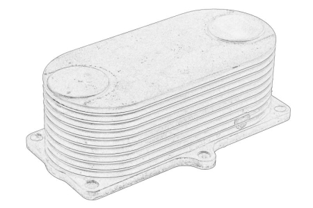 Radiator ulei - Radiator ulei potrivit JOHN DEERE 110, 115, 200, 200 C, 200 C LC, 200 LC, 210, 210 C W, 230 C, 230 C LC, 230 LC, 230 LC R, 230 LC RD, 270 C, 270 C LC, 2254, 310, 310 C, 310C, 310D, 310L