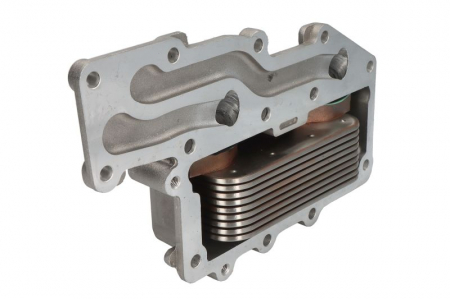 Radiator ulei - Radiator ulei potrivit PERKINS 1104C-44T; 1104C-44TA; 1104C-E44T; 1104C-E44TA; 1104D-44TA potrivit URSUS 7524, 6024; ARMATRAC 1104; ATLAS QAS 60, QAS 80; BASAK 2080, 2090, 2100, 2110; CLAAS 310 C