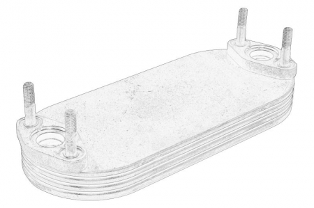 Piese Auto - Radiator ulei potrivit PERKINS