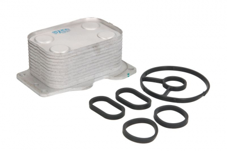 Radiator ulei termoflot (cu garnituri) potrivit VOLVO C30, C70 II, S40 II, S80 II, V50; CITROEN C5 III; FIAT SCUDO, ULYSSE; FORD C-MAX, C-MAX II, FOCUS C-MAX, FOCUS II, FOCUS III, GALAXY II 2.0D 10.03 [0]