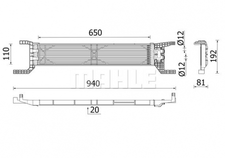 Radiator ulei termoflot potrivit FIAT DUCATO 2.3D 05.19- [0]
