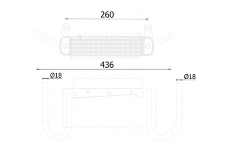 Radiator ulei (x436mm) potrivit FENDT 390 GTA TOOL CARRIER; DEUTZ FAHR DX 6.06, DX 6.08, DX 6.07, D 10006, D 10006 A, D 7506, D 8006, D 9006, 110, 6.05, 6.10; KRAMER 1014 [3]