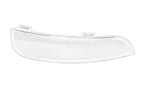 Piese Auto - Reflector Spate Stanga (degajare) potrivit VOLVO S40 II, V50 01.04-12.12