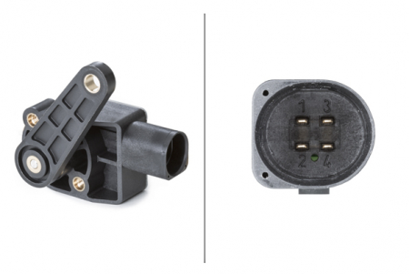 Senzori - Reglaj inaltime far (lumini xenon) potrivit AUDI A1; SEAT ALTEA, ALTEA XL, IBIZA IV, IBIZA IV SC, IBIZA IV ST, LEON, TOLEDO III; SKODA FABIA III, OCTAVIA II, SUPERB II, YETI; VW EOS 02.03-