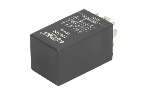 Releu (12V, 10A) potrivit AUDI A3, A4 B5, A6 C4, A6 C5; SEAT ALHAMBRA, CORDOBA, IBIZA II, LEON, TOLEDO I, TOLEDO II; SKODA OCTAVIA I; VW BORA, BORA I, GOLF III, GOLF IV, NEW BEETLE 02.88-12.13 [1]