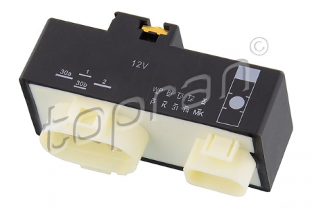 Ventilator - Releu (12V) AUDI A3, TT; SEAT CORDOBA, IBIZA II, INCA, LEON, TOLEDO II; SKODA OCTAVIA I; VW BORA, CADDY II, GOLF IV, NEW BEETLE, POLO, POLO CLASSIC intre 1993-2013