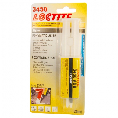Solutii tehnice - Adeziv epoxidic bicomponent cu pulberi metalice Loctite 3450, 25 ml