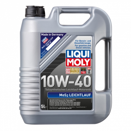 Ulei Lichide tehnice - Ulei de motor Liqui Moly Leichtlauf cu MOS2 10W-40, 5L