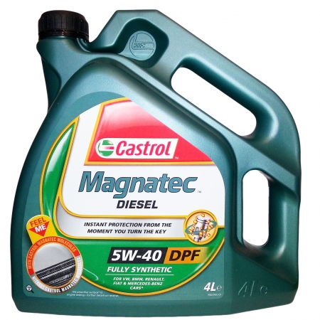 Ulei Lichide tehnice - Ulei motor Castrol Magnatec Diesel DPF, 5W40, 4L