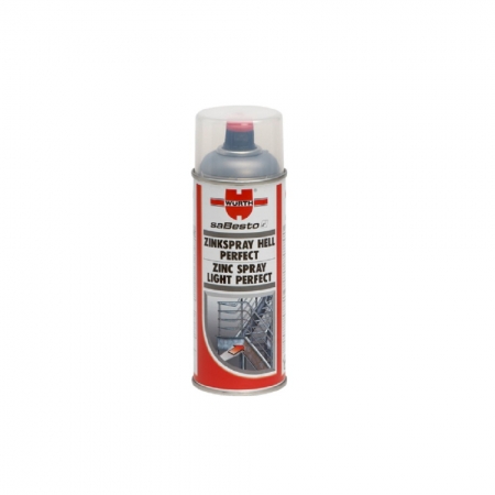 Ulei Lichide tehnice - Spray zinc deschis Perfect Wurth, 400 ml