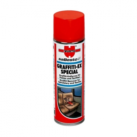 Ulei Lichide tehnice - Spray curatat marker si guma de mestecat de pe tapiterie Wurth, 500 ml