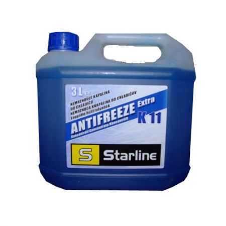 Ulei Lichide tehnice - Antigel concentrat Starline Albastru G11 3L