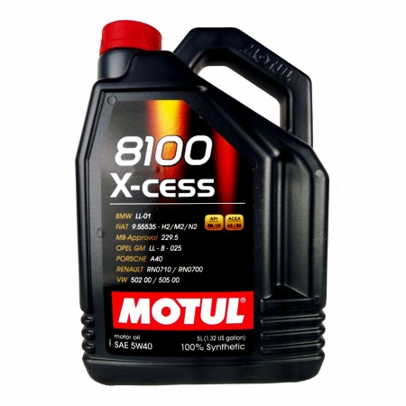 Ulei Lichide tehnice - Ulei motor Motul 8100 X-cess, 5W40, 5L