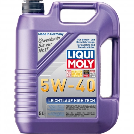 Ulei Lichide tehnice - Ulei motor Liqui Moly Leichtlauf High Tech 5W40 5L