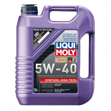 Ulei Lichide tehnice - Ulei de motor Liqui Moly Synthoil High Tech 5W-40 , 5L