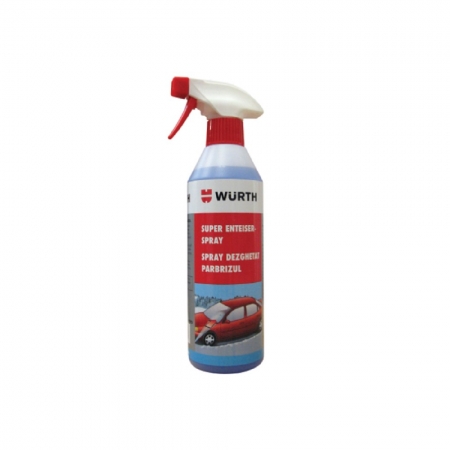 Ulei Lichide tehnice - Spray dezghetat parbrizul Wurth, 500 ml
