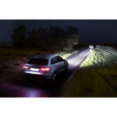 Set 2 Becuri auto far halogen Philips H7 RacingVision +150% 12V 55W [2]