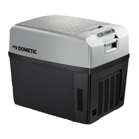 Cutii frigorifice auto - Cutie termoelectrica Dometic-Waeco TropiCool TCX 35, 33L, 12/24V DC/230V AC, 10KG, Gri