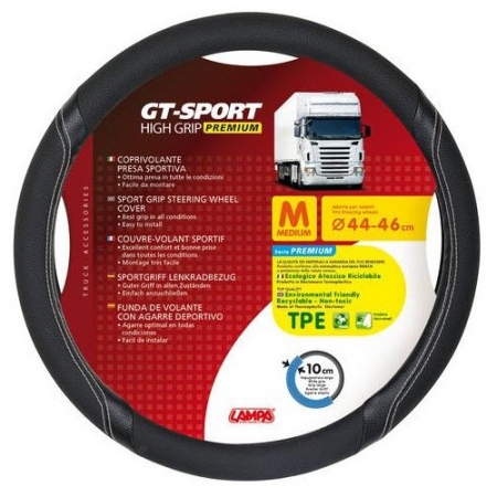 Huse - Husa volan TPE GT-SPORT, 44-46 cm, Lampa