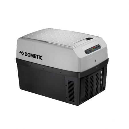 Cutii frigorifice auto - Cutie termoelectrica Dometic-Waeco TropiCool TCX 14, 14L, 12/24V DC/230V AC, 6.41 KG, Gri