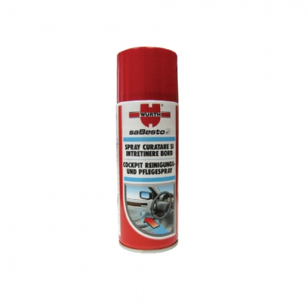 Ulei Lichide tehnice - Spray curatare si intretinere bord Wurth, 400 ml
