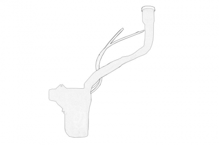 Rezervor spalator (contine: rezervor, umplutura, motor de spalat) potrivit CITROEN C4 CACTUS 09.14- [1]