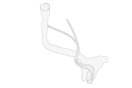Caroserie - Rezervor spalator (contine: rezervor, umplutura, motor de spalat) potrivit CITROEN C4 CACTUS 09.14-