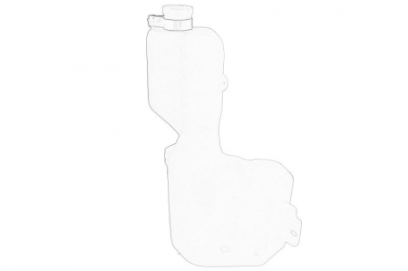 Caroserie - Rezervor spalator parbriz (versiune cu spălător de faruri) potrivit VOLVO FH, FH II, FH16 III, FM, FM II, FM12, FM9 08.98-