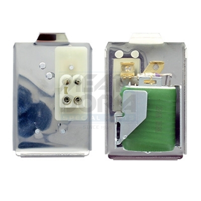 Rezistenta ventilator - Rezistenta Ventilator habitaclu potrivit AUDI 80 B3, 80 B4, 90 B3, CABRIOLET B3, COUPE B3; SEAT TOLEDO I; VW CORRADO, GOLF II, JETTA II, PASSAT B3/B4 1.0-2.9 dupa 1983