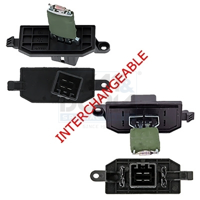 Rezistenta ventilator - Rezistenta ventilator potrivit FORD B-MAX, C-MAX II, ECOSPORT, FOCUS III, GRAND C-MAX, KUGA II, TOURNEO CONNECT V408 NADWOZIE WIELKO, TOURNEO COURIER B460 1.0-Electric dupa 2010