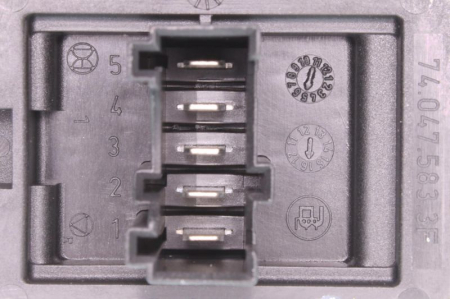 Rezistor ventilator habitaclu potrivit CITROEN XSARA 1.4-2.0D 04.97-08.05 [1]