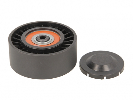 Elemente motor - Rola ghidare/conducere curea transmisie potrivit CHRYSLER SEBRING; DODGE AVENGER, CALIBER, JOURNEY; JEEP COMPASS, PATRIOT; MITSUBISHI GRANDIS, LANCER VIII, OUTLANDER II 2.0D 09.05-