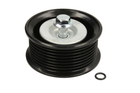 Elemente motor - Rola ghidare/conducere curea transmisie potrivit JCB 3CX, 3CX SITEMASTER, 3CX-2, 3CX-4, 3CXC, 3CXS, 3CXT, 4CX, 4CXC, 524-50, 527-55, 535-140, 536-70, 540-140
