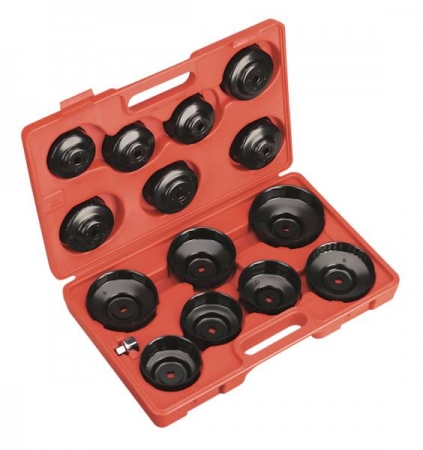 Chei si truse chei - Set 14 chei filtru ulei cu adaptor