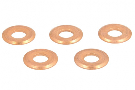 Injectie centrala/comanda - Saiba injectorul CR pret pt 5 buc (diametru interior 7,3mm, diametru exterior 16mm, grosime 2mm) potrivit TOYOTA FORTUNER, HIACE / COMMUTER V, HIACE V, HILUX 2.5D/3.0D 02.00-