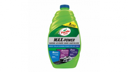 Ulei Lichide tehnice - Sampon auto TURTLE WAX M.A.X.-Power Car Wash, 1,42 l, pH alcalin, efect : fara pete