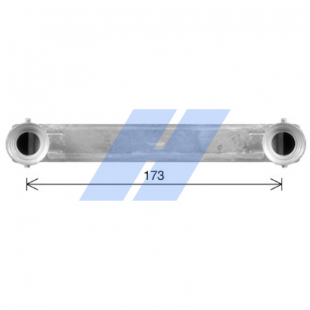 Schimbator caldura incalzire habitaclu potrivit MERCEDES ACTROS MP4 / MP5, ANTOS, AROCS, ATEGO 3 471.943-OM936.916 dupa 2011 (163x268x26mm) [3]