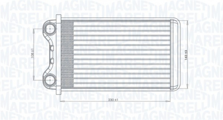 Schimbator caldura incalzire habitaclu potrivit AUDI A4 B6, A4 B7; SEAT EXEO, EXEO ST 1.6-4.2 11.00-05.13 [1]