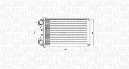 Schimbator caldura incalzire habitaclu potrivit AUDI A4 B6, A4 B7; SEAT EXEO, EXEO ST 1.6-4.2 11.00-05.13 [2]