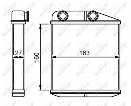 Schimbator caldura incalzire habitaclu potrivit FIAT DUCATO 2.0D-3.0D 07.06- [0]