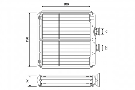 Piese Auto - Schimbator caldura incalzire habitaclu potrivit MERCEDES AMG GT (C190), AMG GT (R190), C (C204), C T-MODEL (S204), C (W204), CLS (C218), CLS SHOOTING BRAKE (X218), E (A207), E (C207), E T-MODEL (S212)