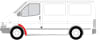 Segment reparatie aripa fata stanga FORD TRANSIT intre 1991-2000 [2]