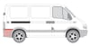 Segment reparatie aripa spate dreapta dupa roata NISSAN INTERSTAR; OPEL MOVANO; RENAULT MASTER II intre 1998-2010 [2]