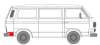 Segment reparatie aripa spate dreapta VW TRANSPORTER T3 intre 1979-1992 [4]