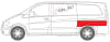 Segment reparatie aripa spate partea stanga superioara, scurt model, scurt MERCEDES VIANO W639, VITO W639 dupa 2003 [1]
