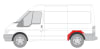 Segment reparatie aripa spate stanga model scurt FORD TRANSIT intre 2000-2014 [1]